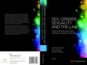 Sex Gender Sexuality Law